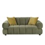 Causeuse stationnaire en tissu de Deco-Style