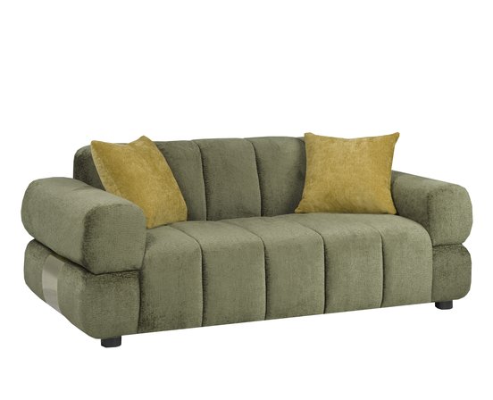 Causeuse stationnaire en tissu de Deco-Style