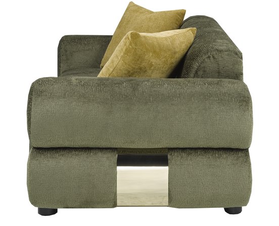 Causeuse stationnaire en tissu de Deco-Style