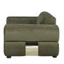 Fauteuil une place et demi stationnaire en tissu de Deco-Style