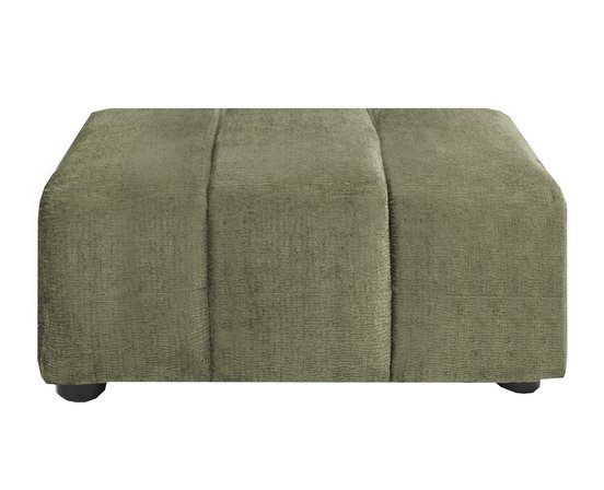 Ottoman repose-pieds en tissu de Deco-Style