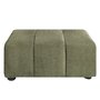Ottoman repose-pieds en tissu de Deco-Style