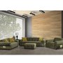 Ottoman repose-pieds en tissu de Deco-Style