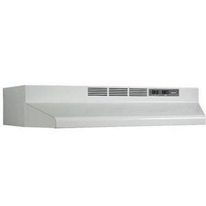 Hotte de cuisinière Economy sous cabinet de 24 po Broan - BU224WH