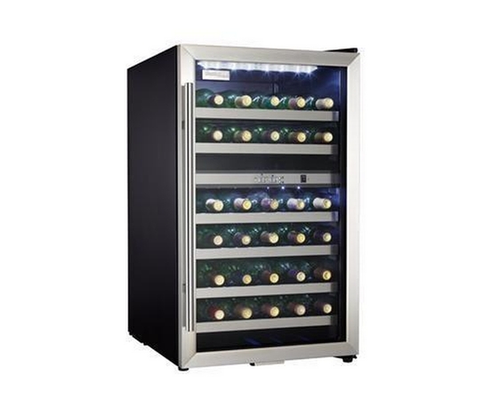 Refroidisseur à vin de 38 bouteilles à deux zones Danby - DWC114BLSDD