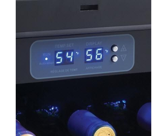 Refroidisseur à vin série Designer de 45 bouteilles Danby - DWC458BLS