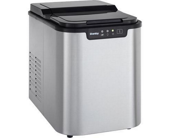 Machine à glaçons de comptoir en Acier Inoxydable Danby - DIM2500SSDB