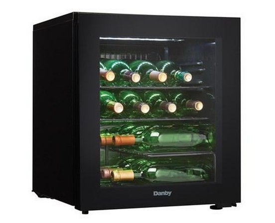 Refroidisseur à vin de 16 bouteilles Danby - DWC018A1BDB