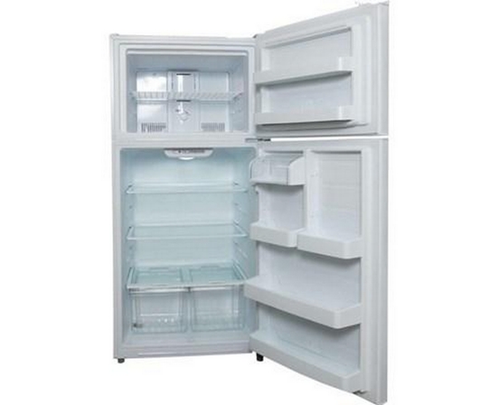 Réfrigérateur amovible à congélateur supérieur de 30 po., 18 pi³ avec éclairage DEL Danby - DFF180E1WDB