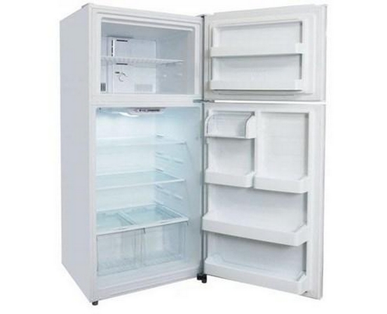 Réfrigérateur amovible à congélateur supérieur de 30 po., 18 pi³ avec éclairage DEL Danby - DFF180E1WDB