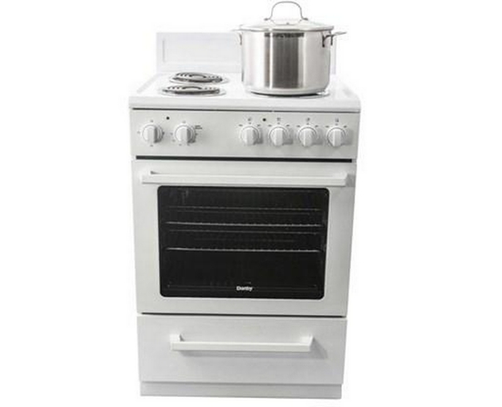 Cuisinière amovible électrique de 24 po. avec cuisson uniforme Danby - DERM240WC