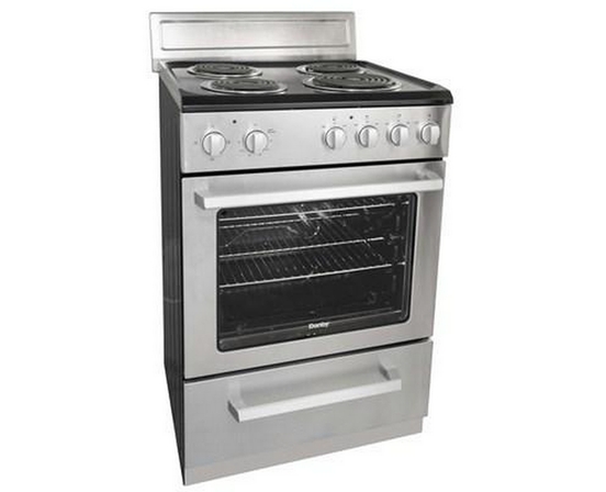 Cuisinière amovible électrique de 24 po. avec cuisson uniforme Danby - DERM240BSSC