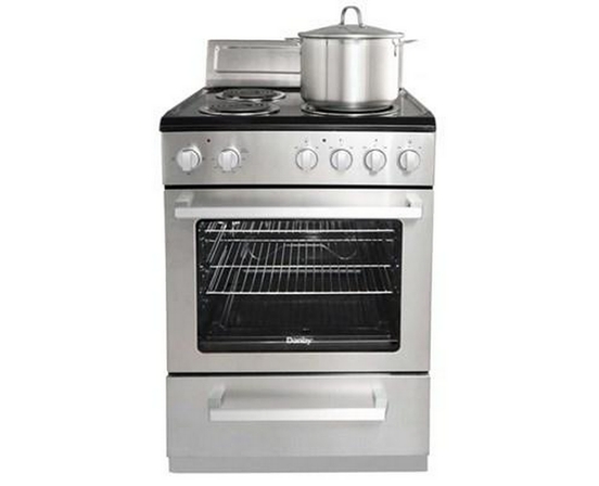 Cuisinière amovible électrique de 24 po. avec cuisson uniforme Danby - DERM240BSSC