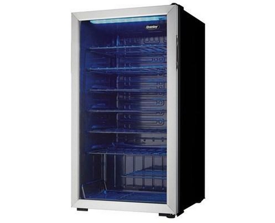 Refroidisseur à vin autoportant de 36 bouteilles avec éclairage DEL Danby - DWC036A1BSSDB-6