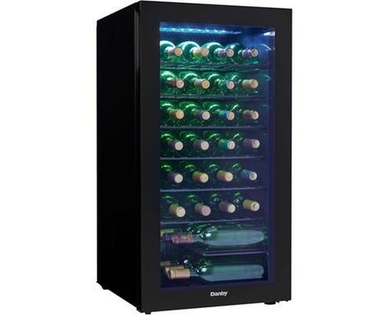 Refroidisseur à vin de 36 bouteilles avec éclairage DEL Danby - DWC036A2BDB-6