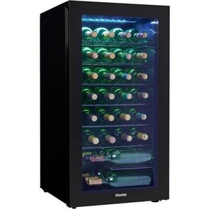 Refroidisseur à vin de 36 bouteilles avec éclairage DEL Danby - DWC036A2BDB-6