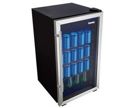 Centre de breuvages autoportant de 3,1 pi³. Danby - DBC117A2BSSDD-6
