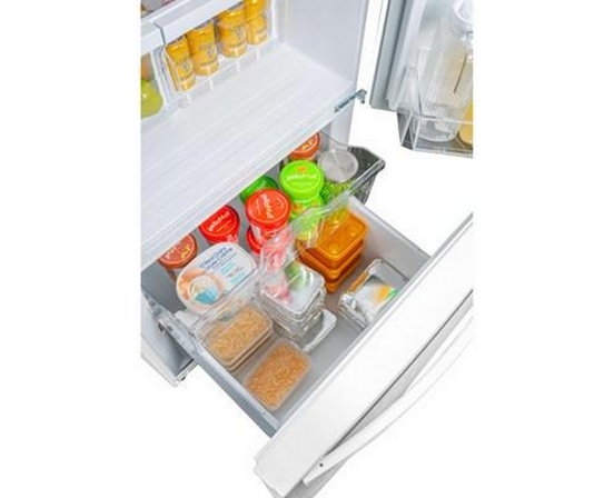 Réfrigérateur à congélateur inférieur de 30 po, 18.7 pi³ Danby - DBM187E1WDB