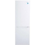 Réfrigérateur à congélateur inférieur amovible de 24 po., 10.3 pi³ avec éclairage DEL Danby - DBMF100B1WDB