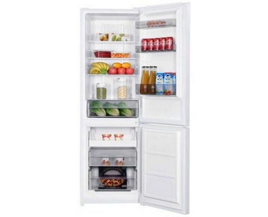 Réfrigérateur à congélateur inférieur amovible de 24 po., 10.3 pi³ avec éclairage DEL Danby - DBMF100B1WDB