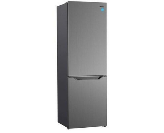 Réfrigérateur à congélateur inférieur amovible de 24 po., 10.3 pi³ avec éclairage DEL Danby - DBMF100B1SLDB
