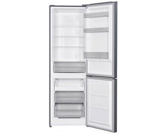 Réfrigérateur à congélateur inférieur amovible de 24 po., 10.3 pi³ avec éclairage DEL Danby - DBMF100B1SLDB