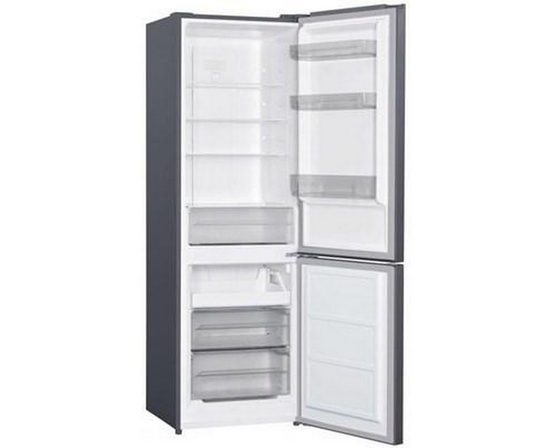 Réfrigérateur à congélateur inférieur amovible de 24 po., 10.3 pi³ avec éclairage DEL Danby - DBMF100B1SLDB