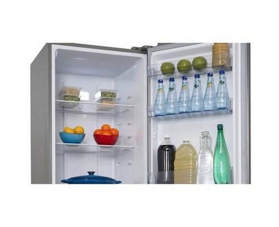 Réfrigérateur à congélateur inférieur amovible de 24 po., 10.3 pi³ avec éclairage DEL Danby - DBMF100B1SLDB