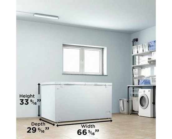 Congélateur horizontal de 17.1 pi³ avec éclairage DEL Danby - DCFM171A1WDB