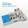 Climatiseur portable 12,000 BTU Danby - DPA072B8WDB-6