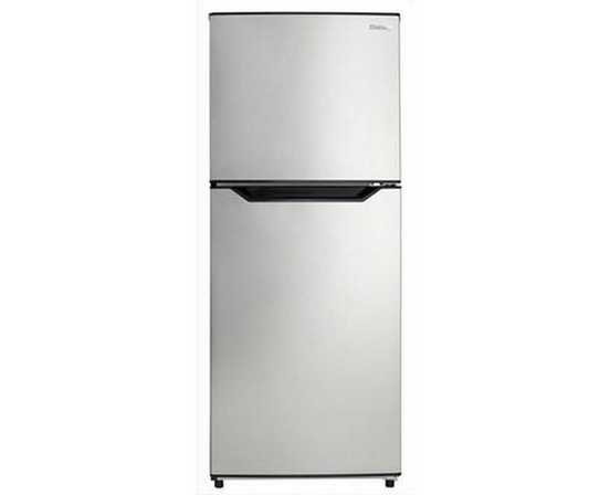 Réfrigérateur à congélateur supérieur amovible de 23,44 po, 11,6 pi³. Danby - DFF116B2SSDBR