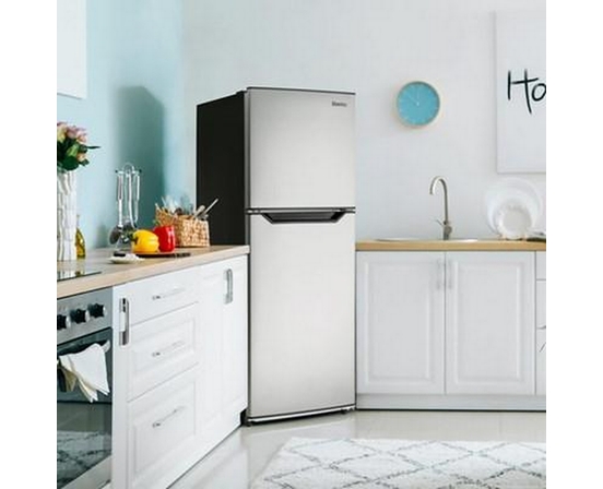 Réfrigérateur à congélateur supérieur amovible de 23,44 po, 11,6 pi³. Danby - DFF116B2SSDBR