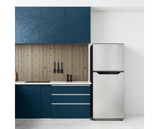 Réfrigérateur à congélateur supérieur amovible de 23,44 po, 11,6 pi³. Danby - DFF116B2SSDBR
