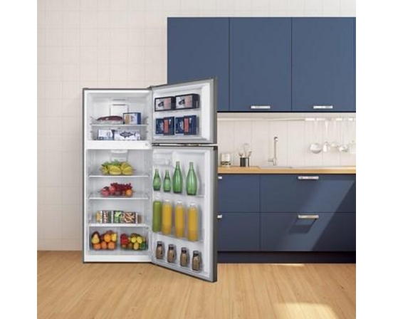 Réfrigérateur à congélateur supérieur amovible de 28 po, 18 pi³ Danby - DFF176B1SLDB