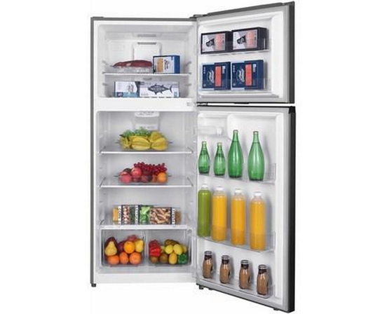 Réfrigérateur à congélateur supérieur amovible de 28 po, 18 pi³ Danby - DFF176B1SLDB