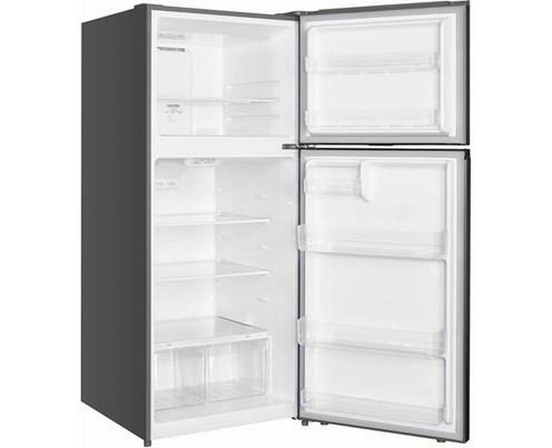 Réfrigérateur à congélateur supérieur amovible de 28 po, 18 pi³ Danby - DFF176B1SLDB