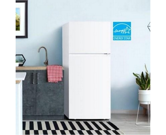 Réfrigérateur à congélateur supérieur amovible de 28 po, 18 pi³ Danby - DFF176B1WDB