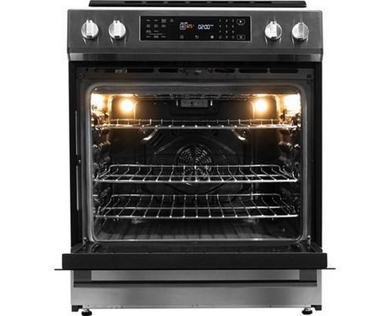 Cuisinière encastrable à induction de 30 po avec convection européenne véritable Danby - DIRC300BSSC