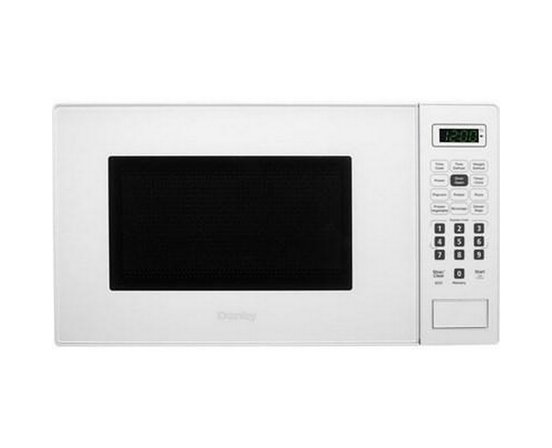 Four à micro-ondes de comptoir de 17 po., 0,7 pi³ avec 6 options de cuisson automatique Danby - DBMW0721BWW