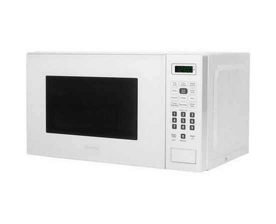 Four à micro-ondes de comptoir de 17 po., 0,7 pi³ avec 6 options de cuisson automatique Danby - DBMW0721BWW