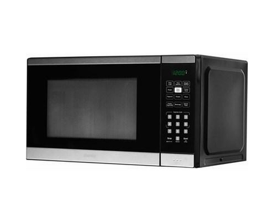 Four à micro-ondes de comptoir de 19 po, 0.9 pi³ avec 6 options pratiques de cuisson automatique Danby - DBMW0925BBS