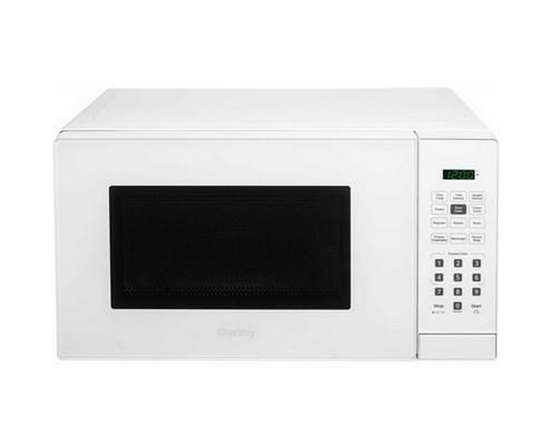 Four à micro-ondes de comptoir de 17 po, 1.1 pi³ avec 6 options pratiques de cuisson automatique Danby - DBMW1121BWW