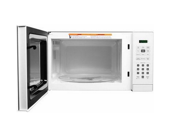 Four à micro-ondes de comptoir de 17 po, 1.1 pi³ avec 6 options pratiques de cuisson automatique Danby - DBMW1121BWW