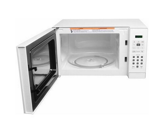 Four à micro-ondes de comptoir de 17 po, 1.1 pi³ avec 6 options pratiques de cuisson automatique Danby - DBMW1121BWW