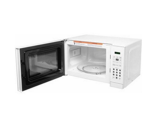 Four à micro-ondes de comptoir de 17 po, 1.1 pi³ avec 6 options pratiques de cuisson automatique Danby - DBMW1121BWW