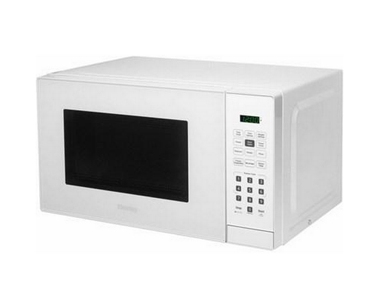 Four à micro-ondes de comptoir de 17 po, 1.1 pi³ avec 6 options pratiques de cuisson automatique Danby - DBMW1121BWW