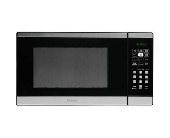 Four à micro-ondes de comptoir de 17 po, 1.1 pi³ avec 6 options pratiques de cuisson automatique Danby - DBMW1126BBS