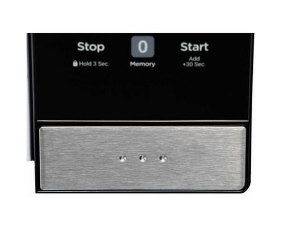 Four à micro-ondes de comptoir de 17 po, 1.1 pi³ avec 6 options pratiques de cuisson automatique Danby - DBMW1126BBS