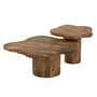 Ensemble de 2 tables (centre et bout)