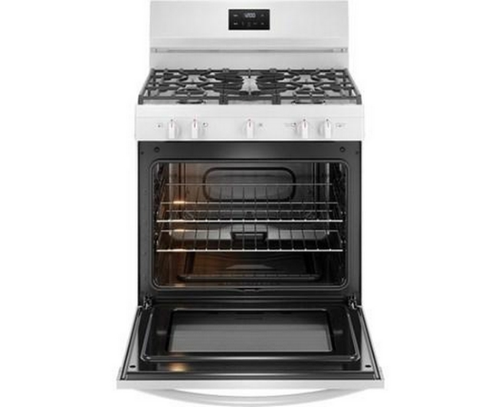 Cuisinière amovible à gaz avec 5 brûleurs Frigidaire - FCRG3052BW